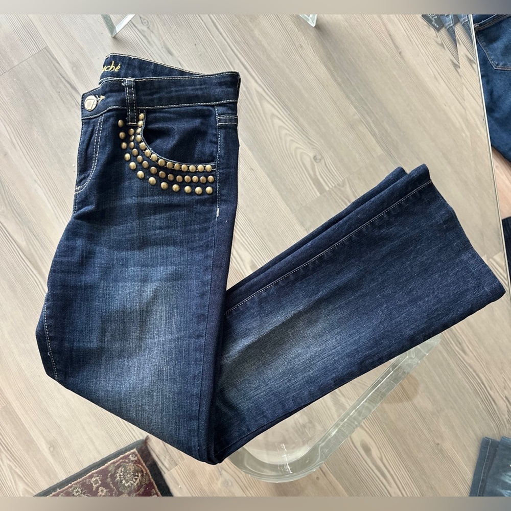 Cache Y2K Denim Bootleg Jeans